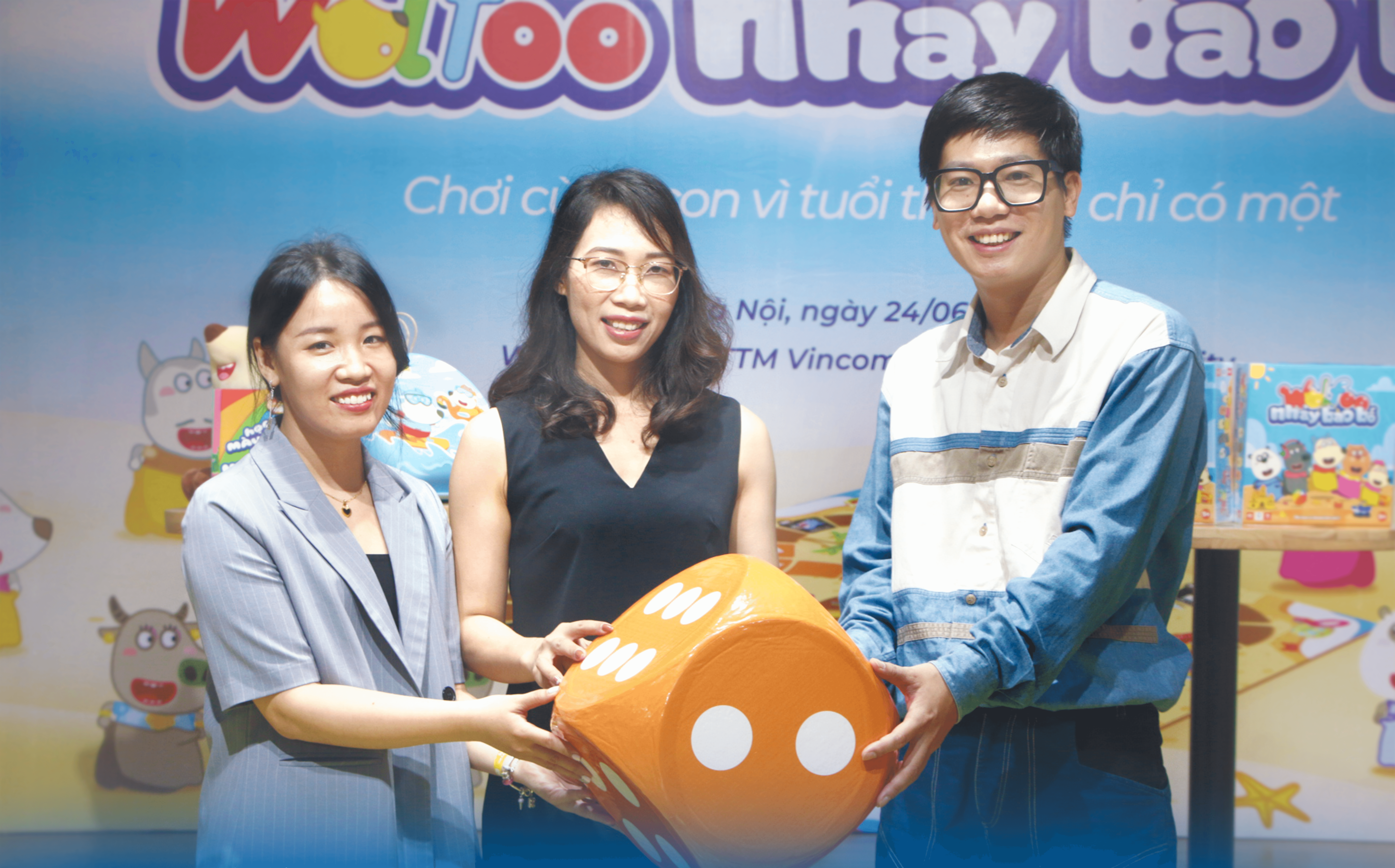 Ra mắt board game Wolfoo Nhảy Bao Bố kết hợp giá trị giáo dục và giải trí